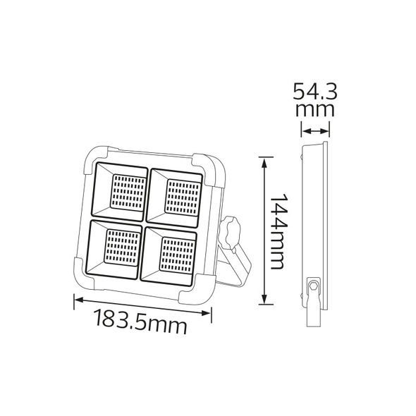 Proiector Horoz 068-027-0200 200W 6400K 71800