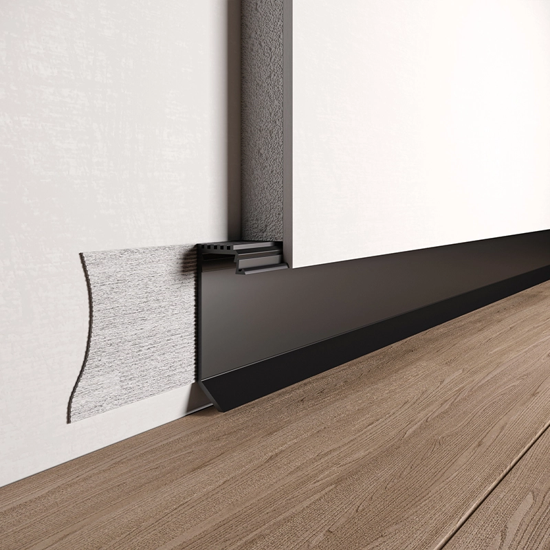 Плинтус скрытого монтажа ASPL35B PP 2600ММ 