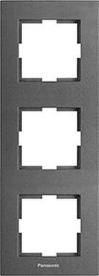 Рамка 3 места Arkedia Slim вертикальная 948132