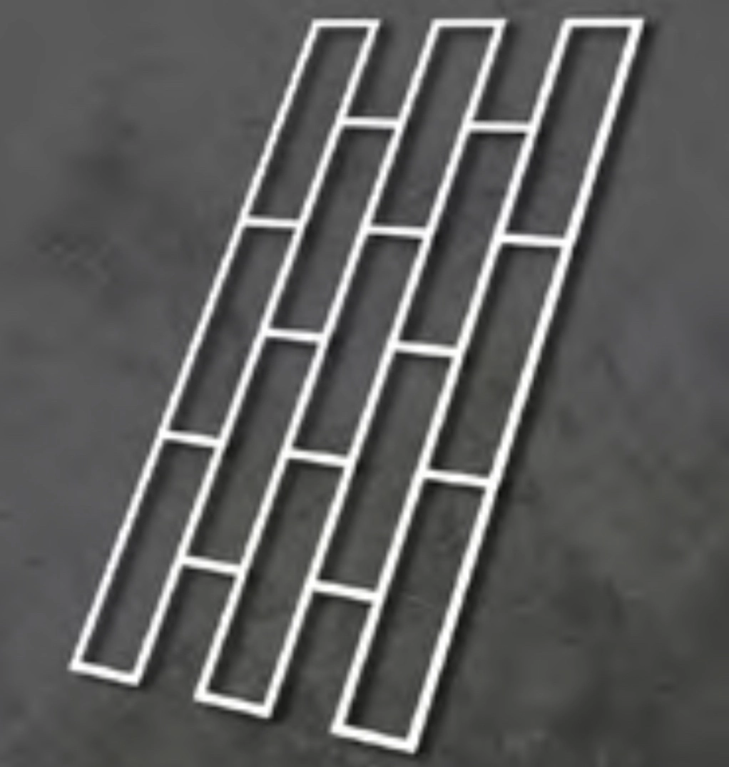 Trafaret  Caramidă 2mm 