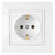  Розетка Bylectrica Uiut 2P + E 3377