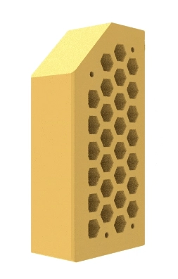 Кирпич пустотелый TM Евротон ИФ-29  желтый