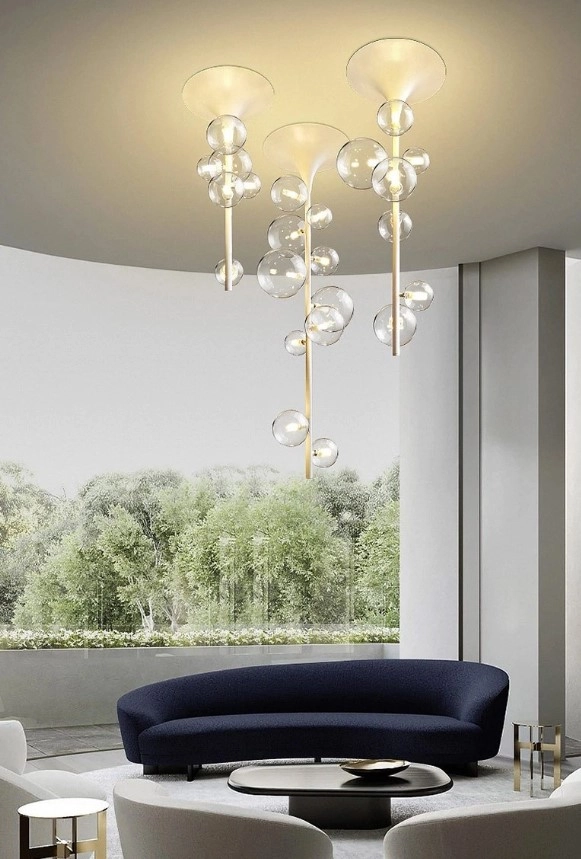 Lustră JH-840 D30*H107cm G9*10 White 0075505 