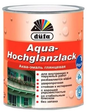 Email acrilic  Dufa Aqua Hochglanzlack 2.5 l 
