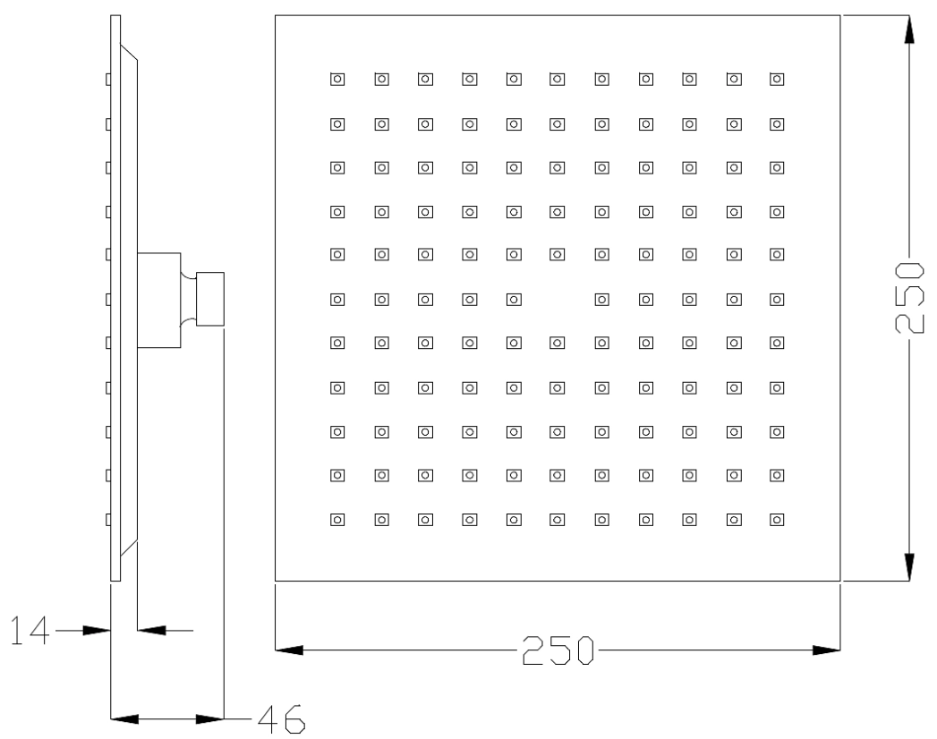 Душевая система Siros BS-90-010A 