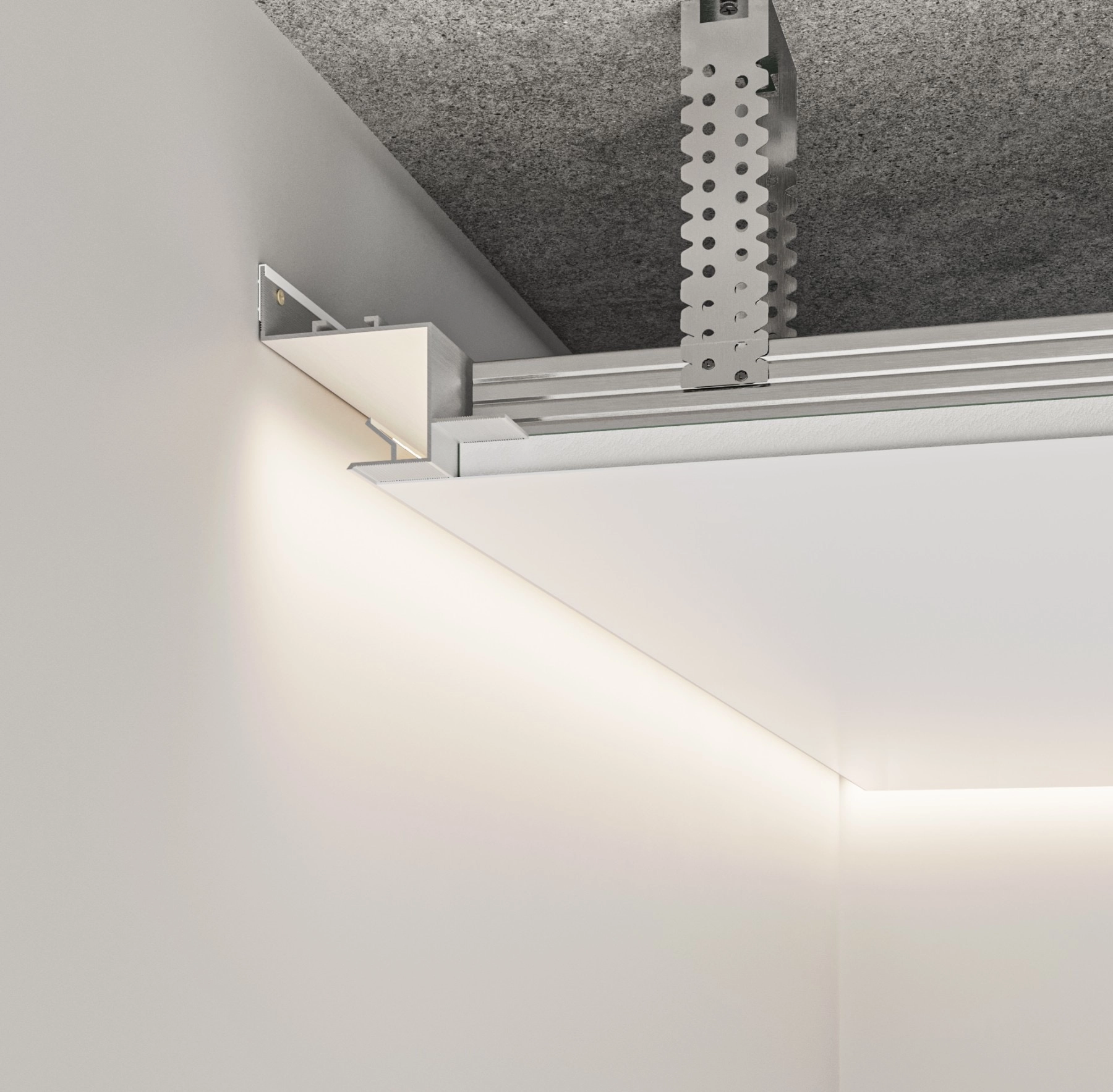 Профиль теневого шва AST30B PP 2500мм 