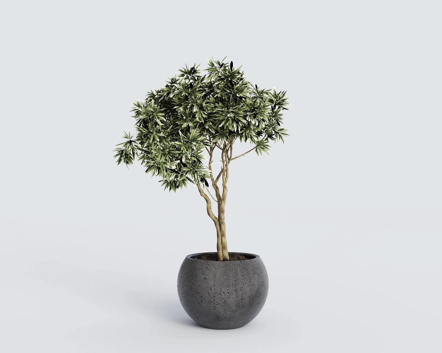 Горшок из бетона Luno D500 мм