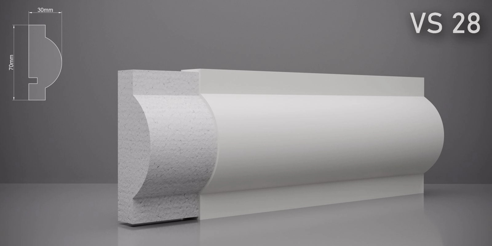 Ancadrament VS28 70x40mm