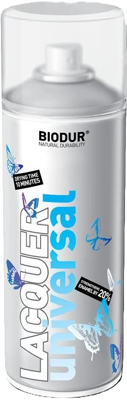 Спрей лак Biodur 400ml бесцветный мат