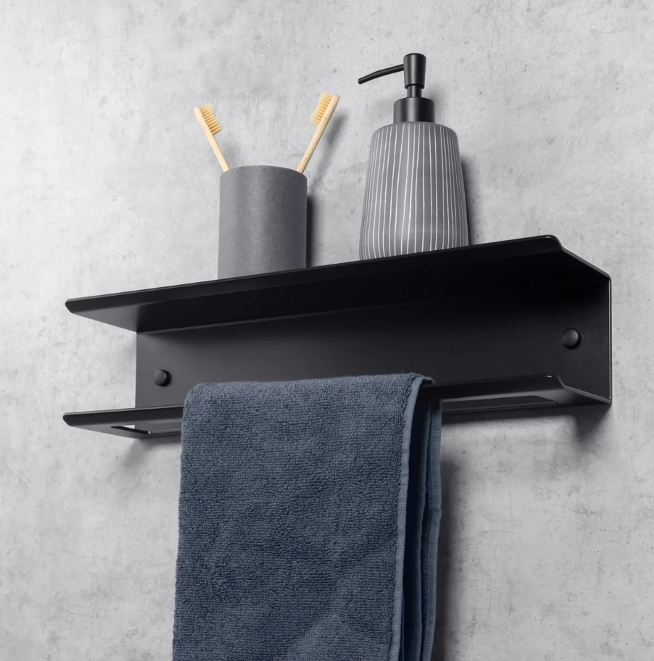 Suport cu raft Daske Pody ADH TR/PY-1017B-A negru