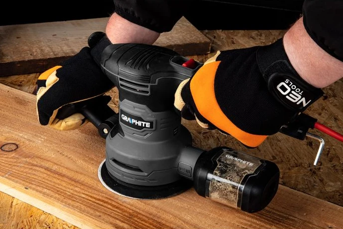 Mașină de șlefuit Graphite 56439 450W 125/150mm