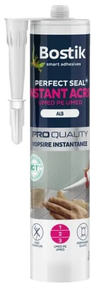 Силикон Bostik Perfect Seal 300 мл Белый