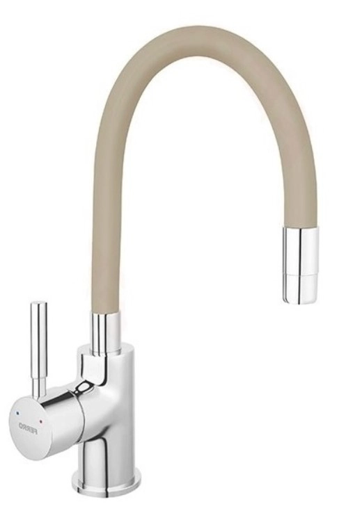 Смеситель Ferro Zumba BZA4P бежевый 4750