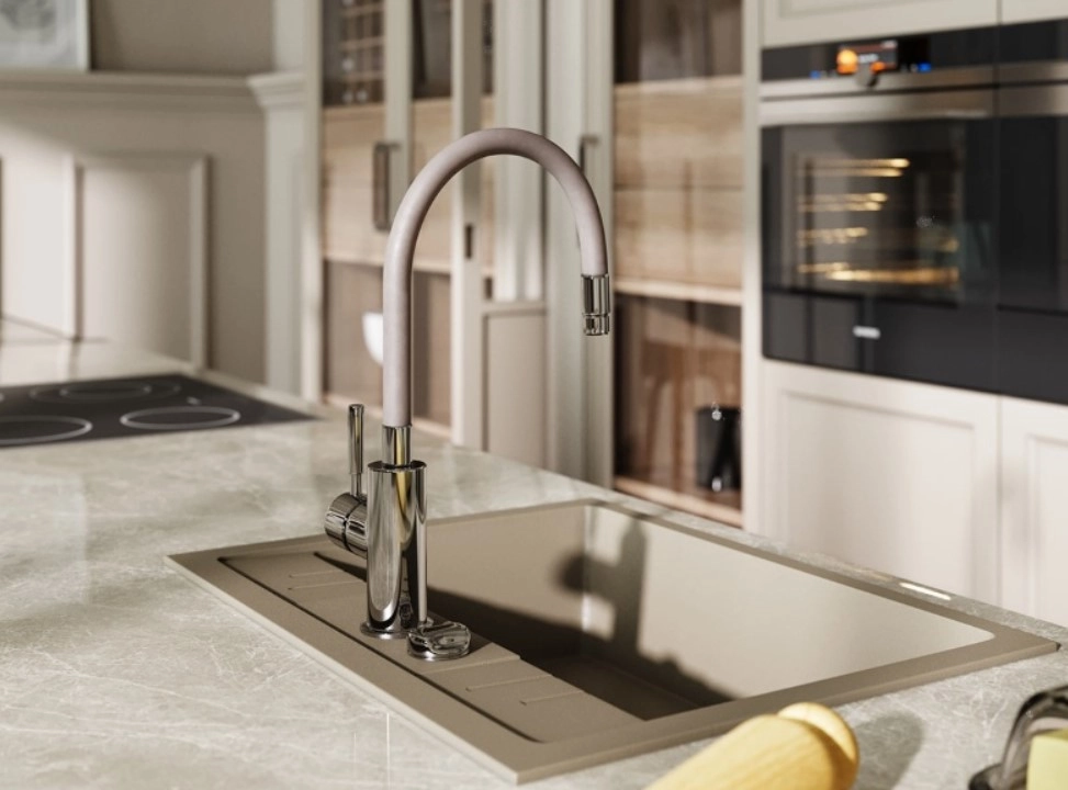 Смеситель Ferro Zumba BZA4P бежевый 4750