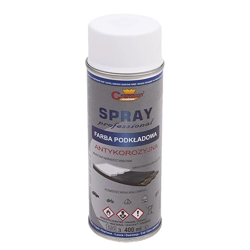 Краска спрей Champion Grund 400мл белый 9003