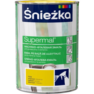 Email Supermal 0.8L galben