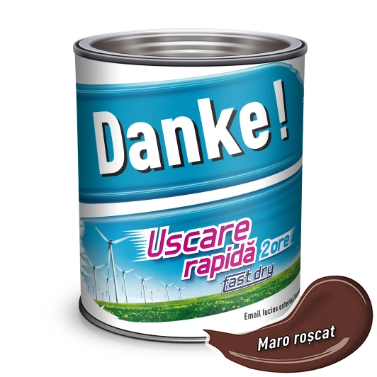 Email Danke 0.75l maro roșcat