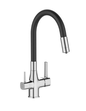 Смеситель Invena Glamour BZ-02-F08-V 