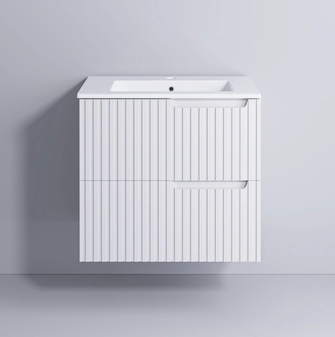 Dulap suspendat pentru lavoar Supraten Bordo 60E white1512161 