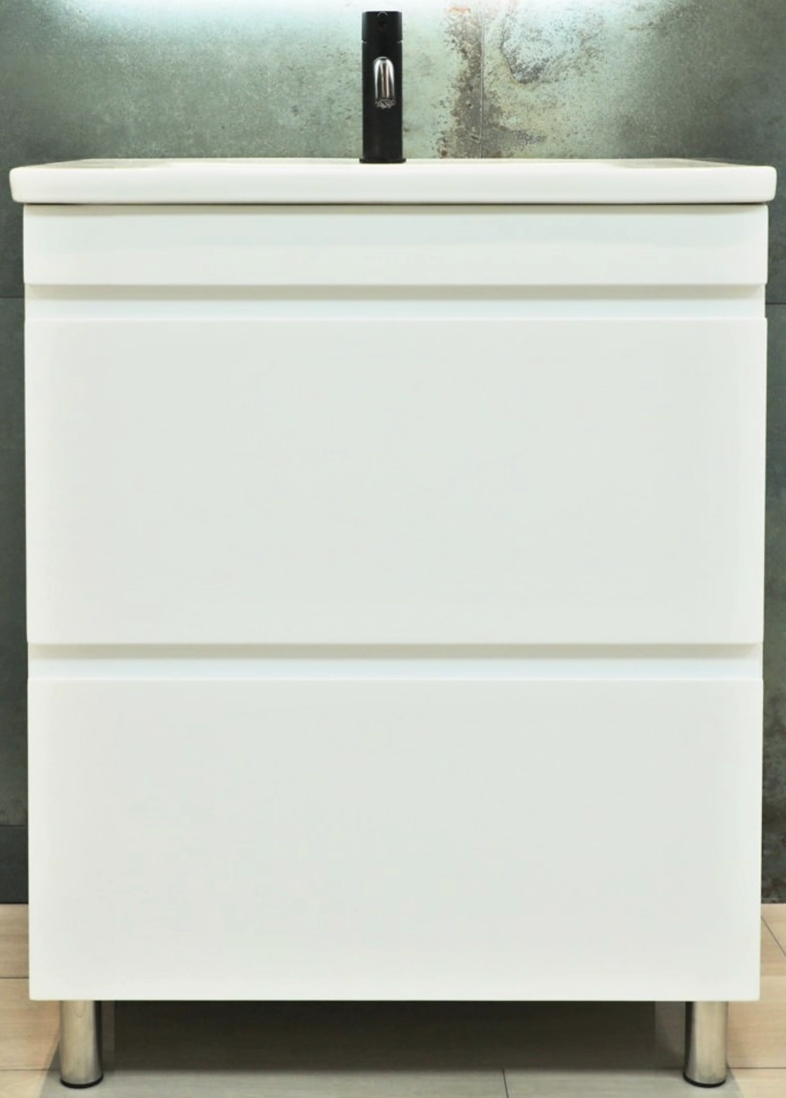 Dulap pentru lavoar  Bayro Studio 119541+ lavoar Moershu Allegro 600 100432 