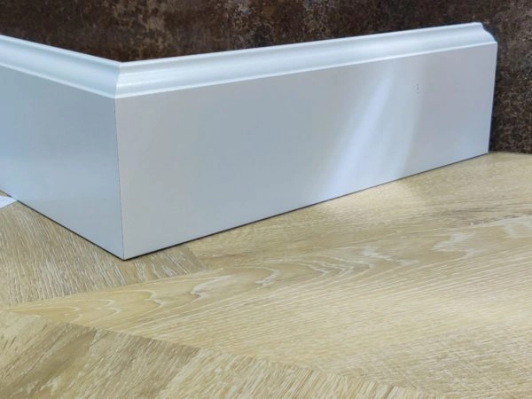 Plintă MDF Smartprofile Paint 100mm 2.4 100B alb 