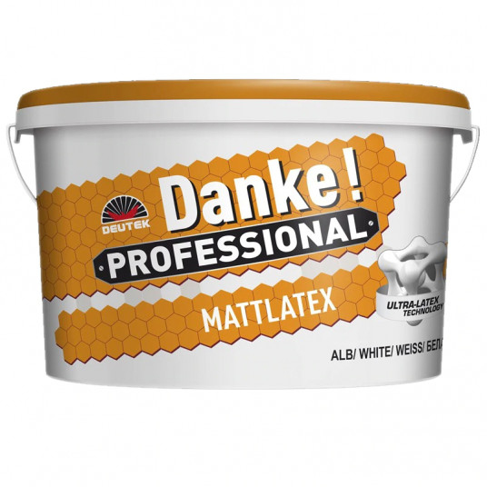 Vopsea Danke Prof.Mattlatex 15l