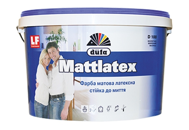 Vopsea Mattlatex 7kg Dufa