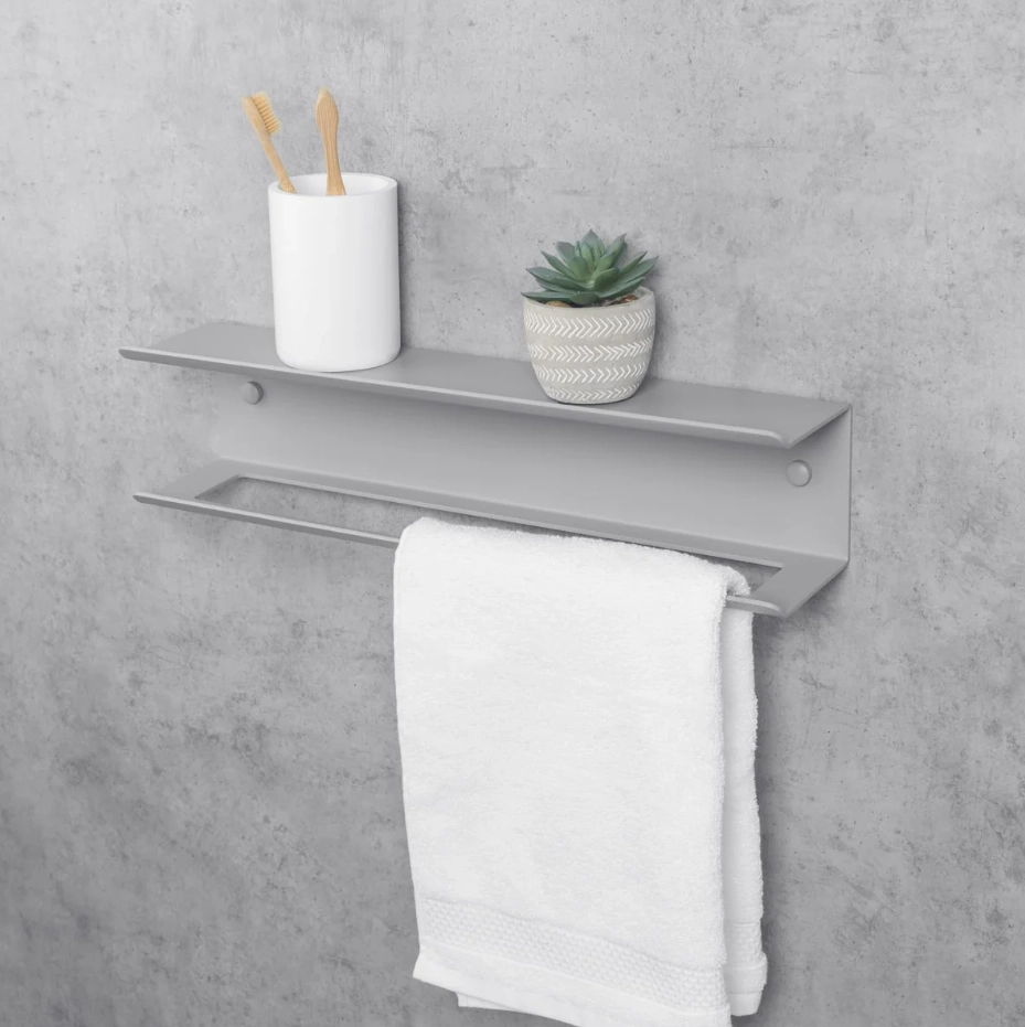 Suport cu raft Daske Pody TR/PY-0645G gri