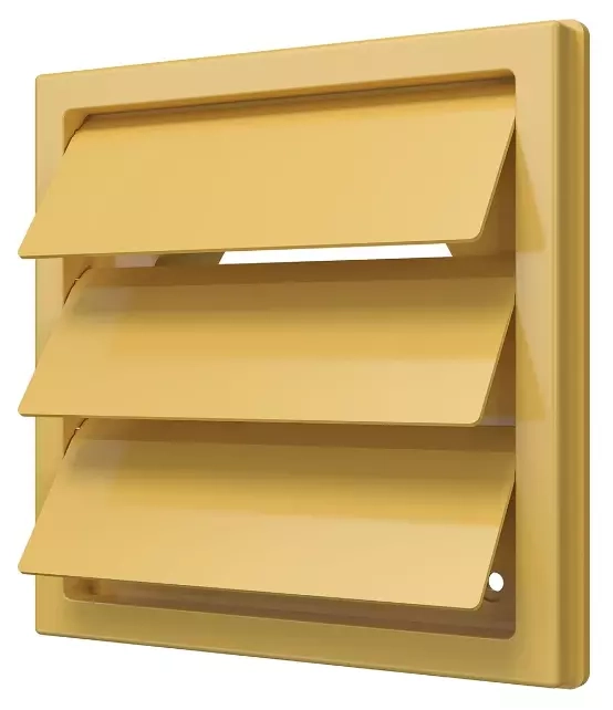 Решётка для вентиляции с автоматическими жалюзями 15x15 1515К10Ф