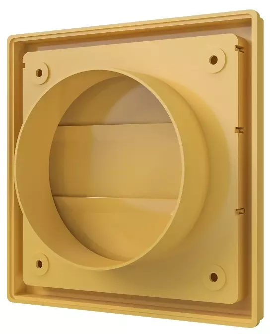 Решётка для вентиляции с автоматическими жалюзями 15x15 1515К10Ф