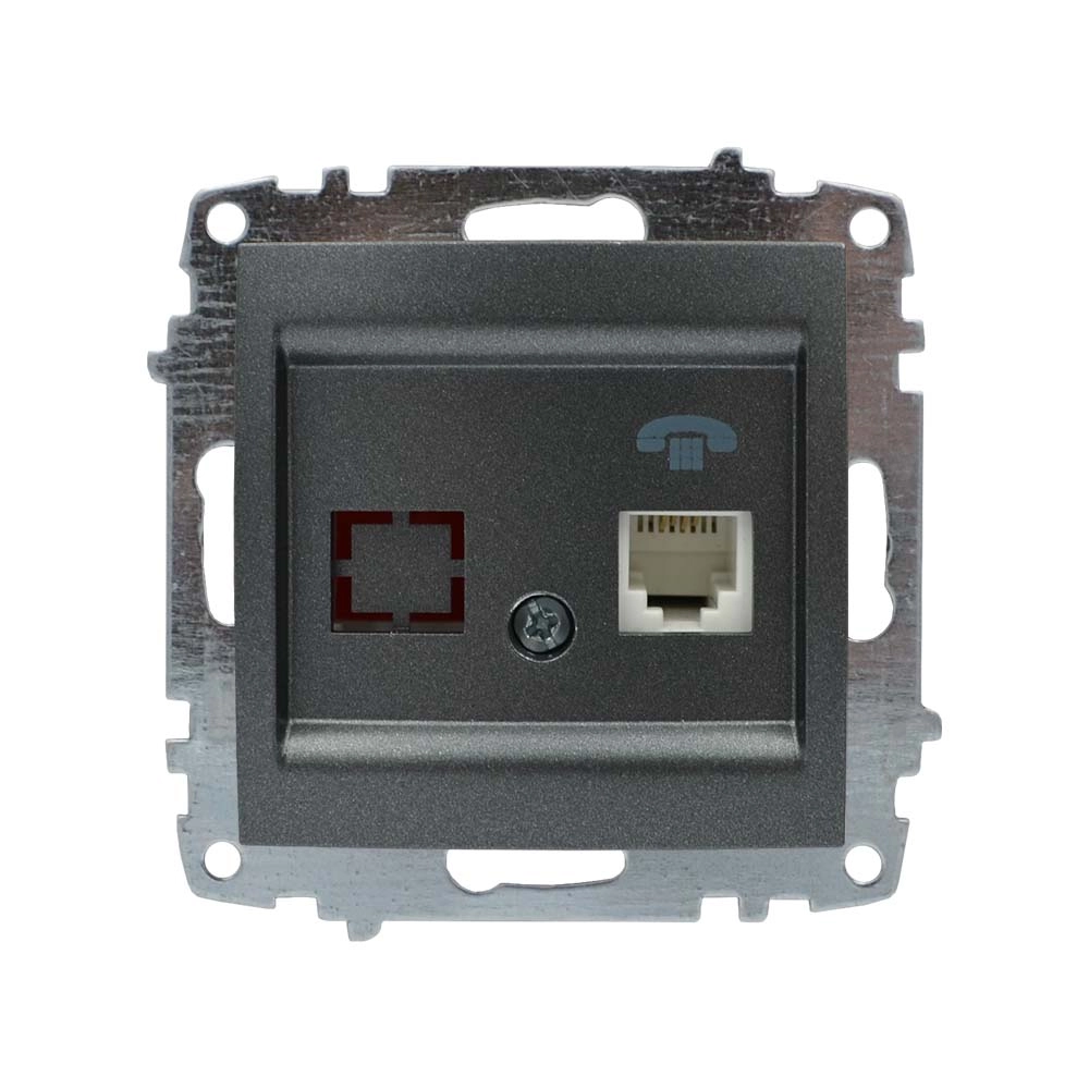 Розетка телефон EL-BI Zena 609-011100-221 