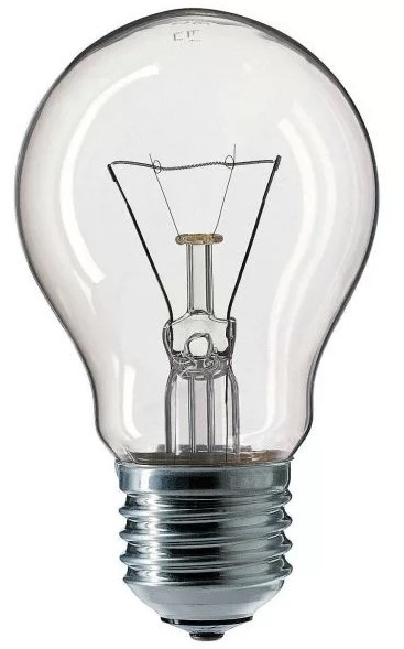 Лампа Philips E27 40W 230V A55