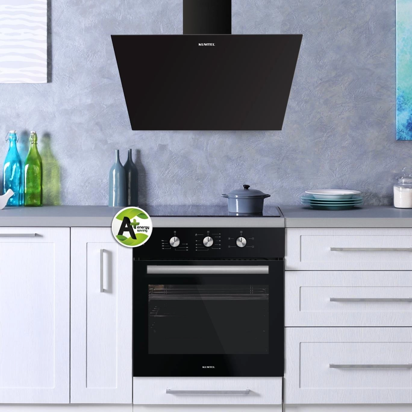 Hotă incorporabilă Kumtel Negru DA6-833