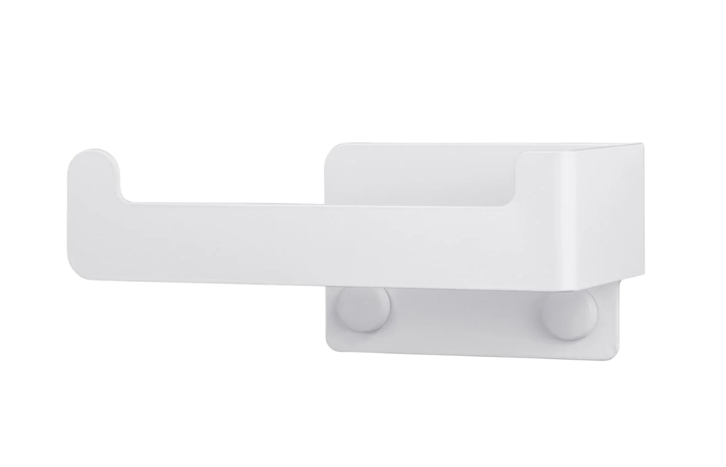 Держатель для туалетной бумаги Daske Zenda PH/Z-0102WL белый левый