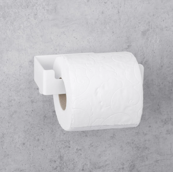 Suport pentru hârtie igienică Daske Zenda PH/Z-0102WL alb stâng