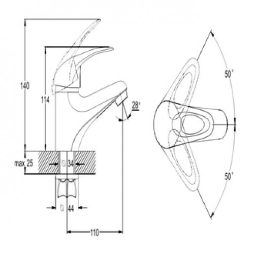  Смеситель NHK1 