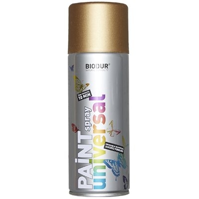 Spray vopsea Biodur 400ml aur întunecat 1036