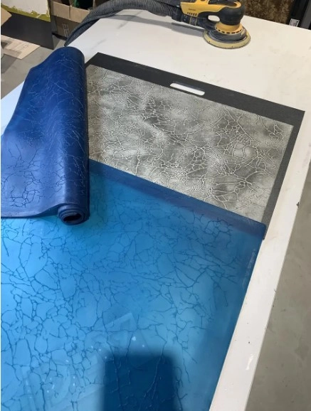 Trafaret Blue Marble 