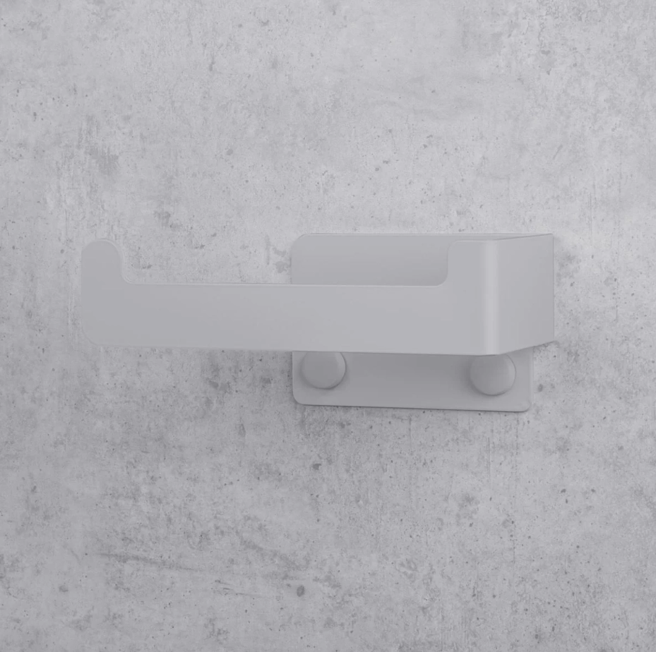 Держатель для туалетной бумаги Daske Zenda PH/Z-0089GL серый левый