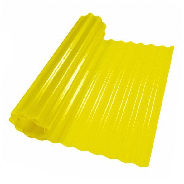 Rulou ondulat galben 2x20