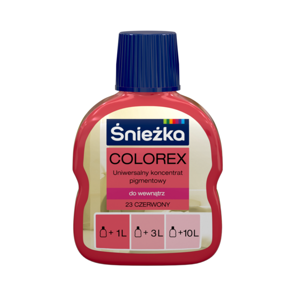 Colorant Colorex 0.1L roșu Nr.23
