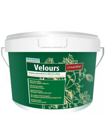 Vopsea decor cu efect de catifea Velours 5kg 