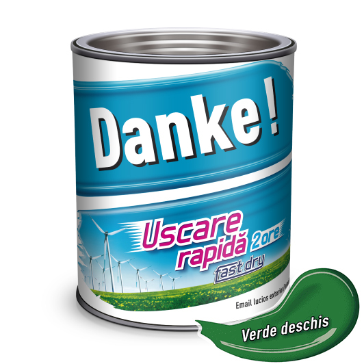 Эмаль Danke 0.75л светло зеленый