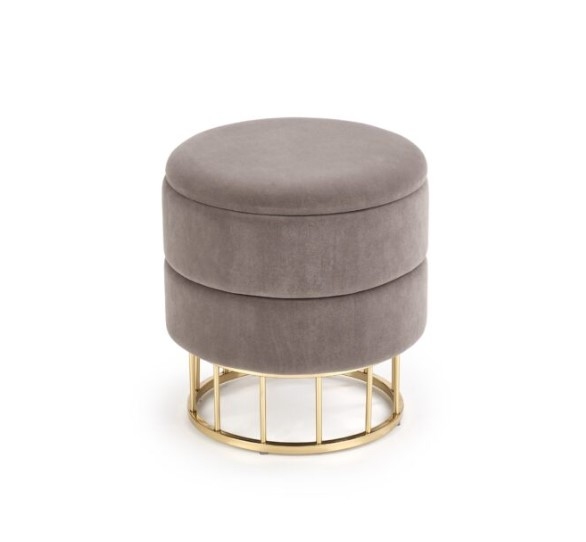 Pouf Minti Velvet Grey 37*41 