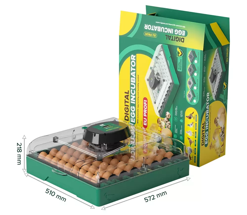 Incubator pentru ouă Des Champs Eco Profi C-72