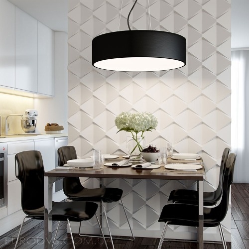 Element decorativ din gips P3D Piramida 