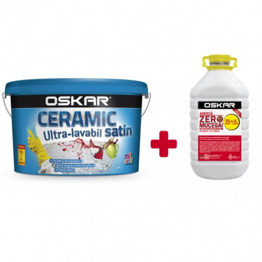 Водоэмульсия Oskar Ceramic Ultravalabil 15Л+4Л грунтовка