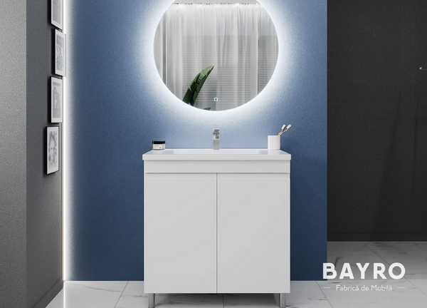 Мебель для ванной Bayro Stuudio Duo  118777 + умывальник Nomi Argo 600 117255 