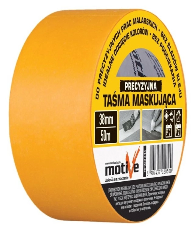 Bandă adezivă de mascare Motive Precizie 48mm/50m 020 345