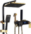 Sistemă de duș Miscellaneous Black with Gold 8003